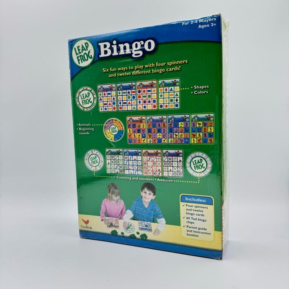 Leap Frog BingoFor 2-4 Players Six Ways To Play Spinners & Cards Game 3+ Years - Picture 5 of 6